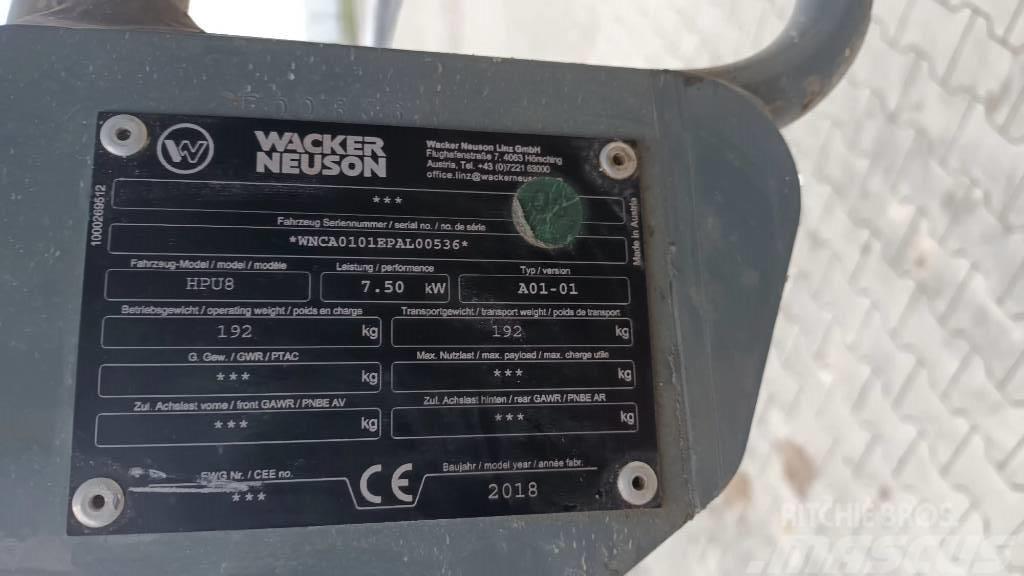 Wacker Neuson HPU 8 Kāpurķēžu ekskavatori
