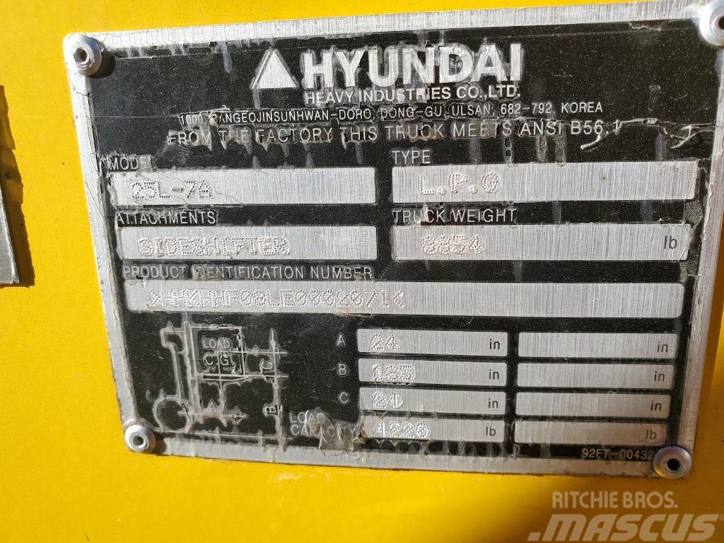 Hyundai 25 L-7 A Autokrāvēji - citi