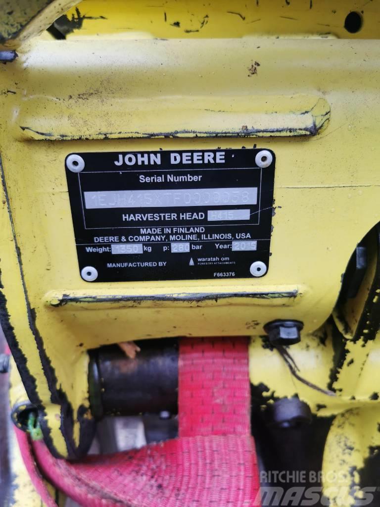 John Deere H 415 Hārvesteru kausi