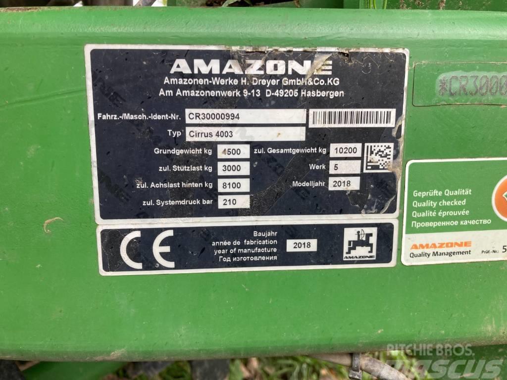 Amazone Cirrus 4003 Sējmašīnas