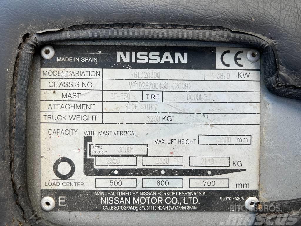 Nissan DX 30 Tehnika ar dīzeļa dzinēju