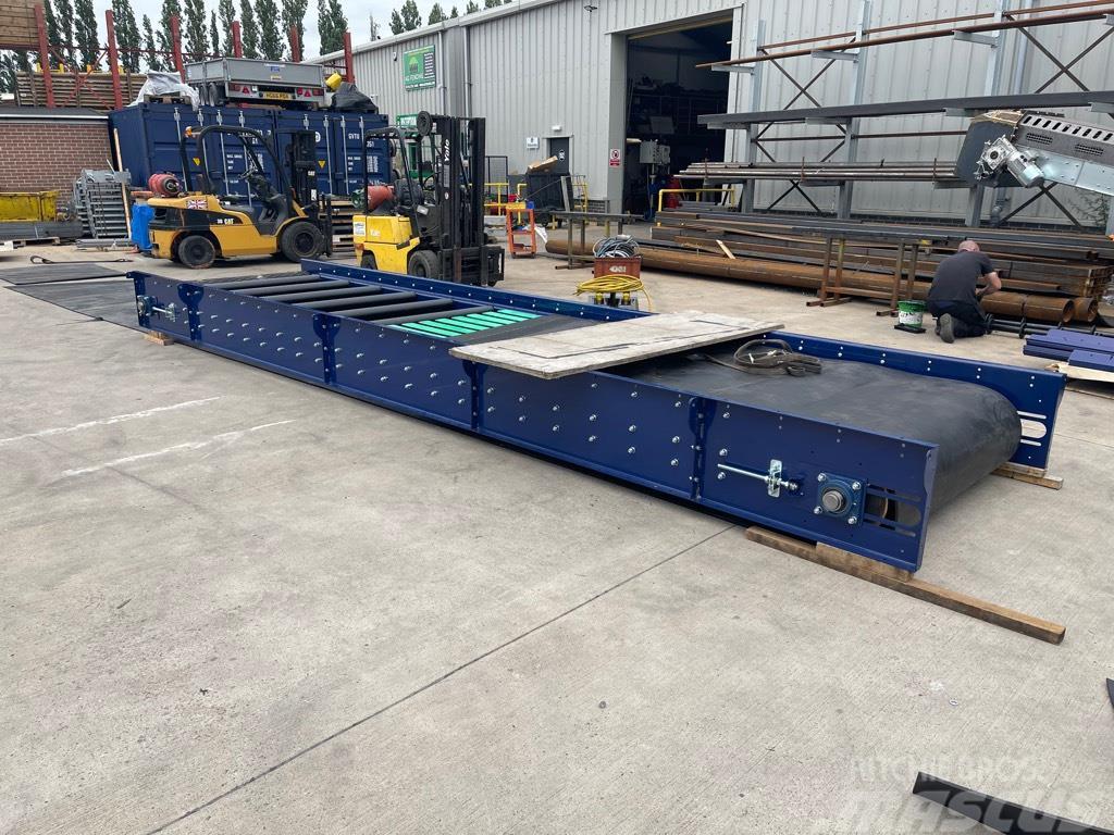  Recycling Conveyor RC Conveyor 800mm x 12 meter Atkritumu konveijeri