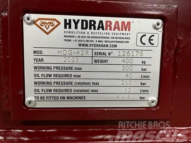 Hydraram HDG-42R | CW10 | 4.5 ~ 7.5 Ton | Sorteergrijper Pašgrābji