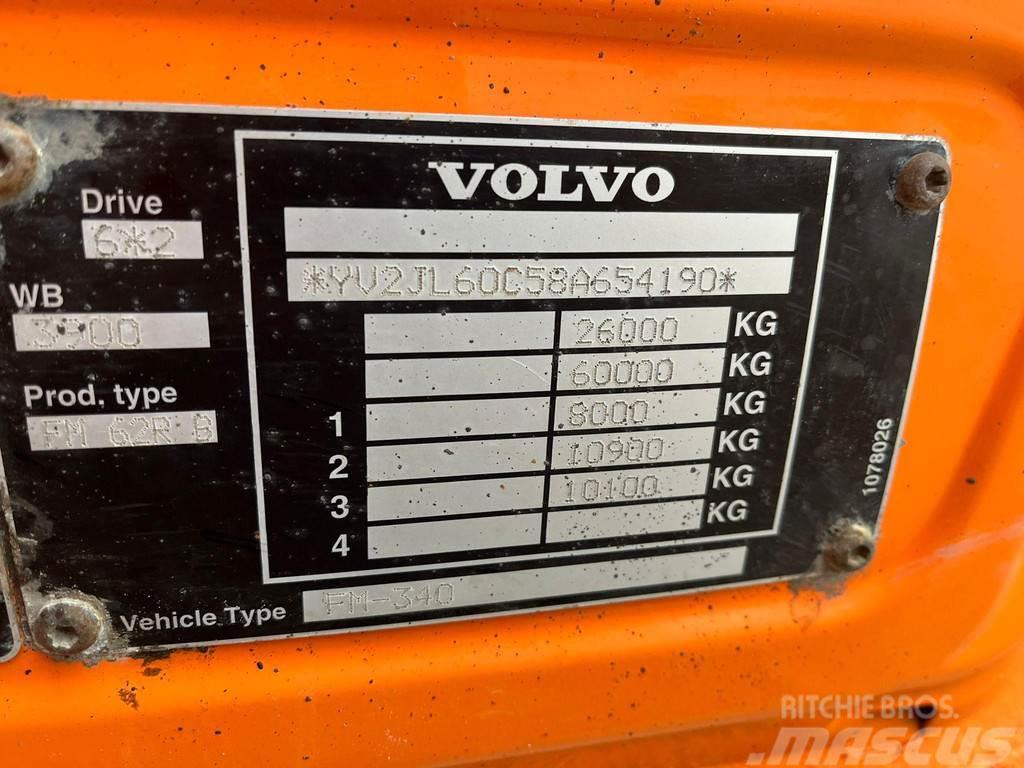 Volvo FM 340 6x2 FULL STEEL / BOX L=5145 mm Pašizgāzējs