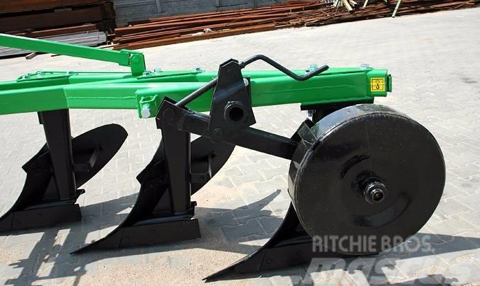 Top-Agro Frame plough, 3 bodies, for small tractors! Parastie arkli
