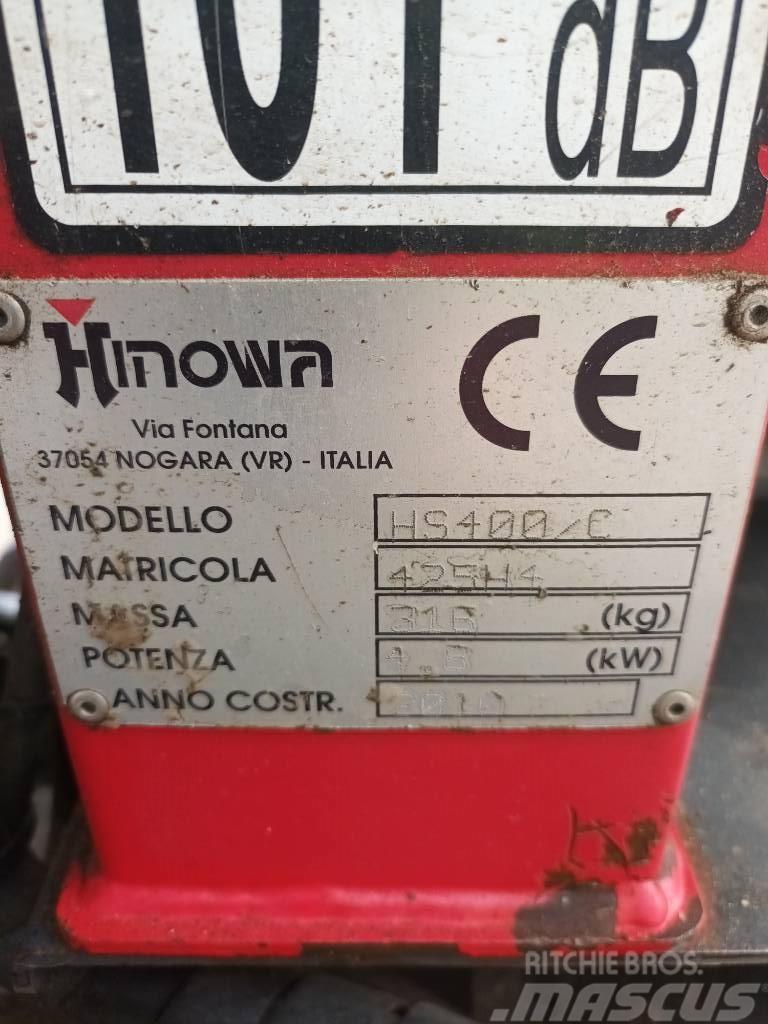 Hinowa HS 1100 ja HS400 minidumpperi Kāpurķēžu pašizkrāvējs