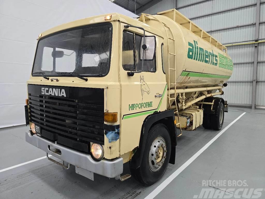 Scania LB 81 / LAMMES - BLATT - SPRING Autocisterna