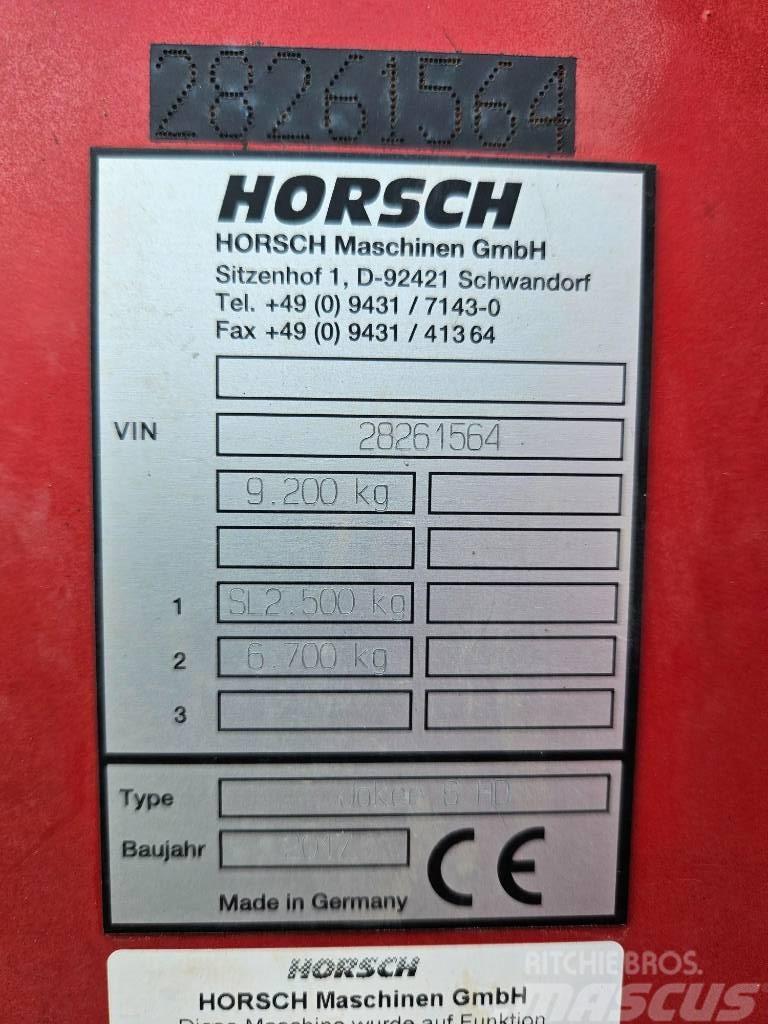 Horsch Jokker 6HD Disku lobītāji/ecēšas
