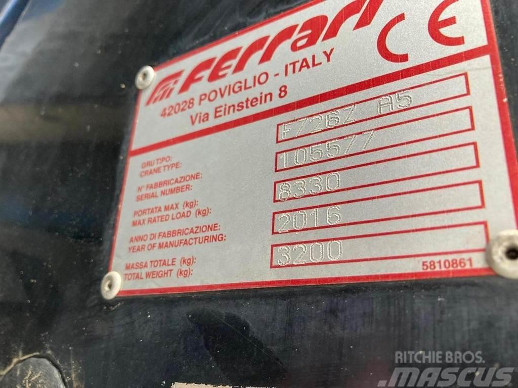 Ferrari F 726Z A5 + REMOTE CONTROL Iekrāvēju krāni
