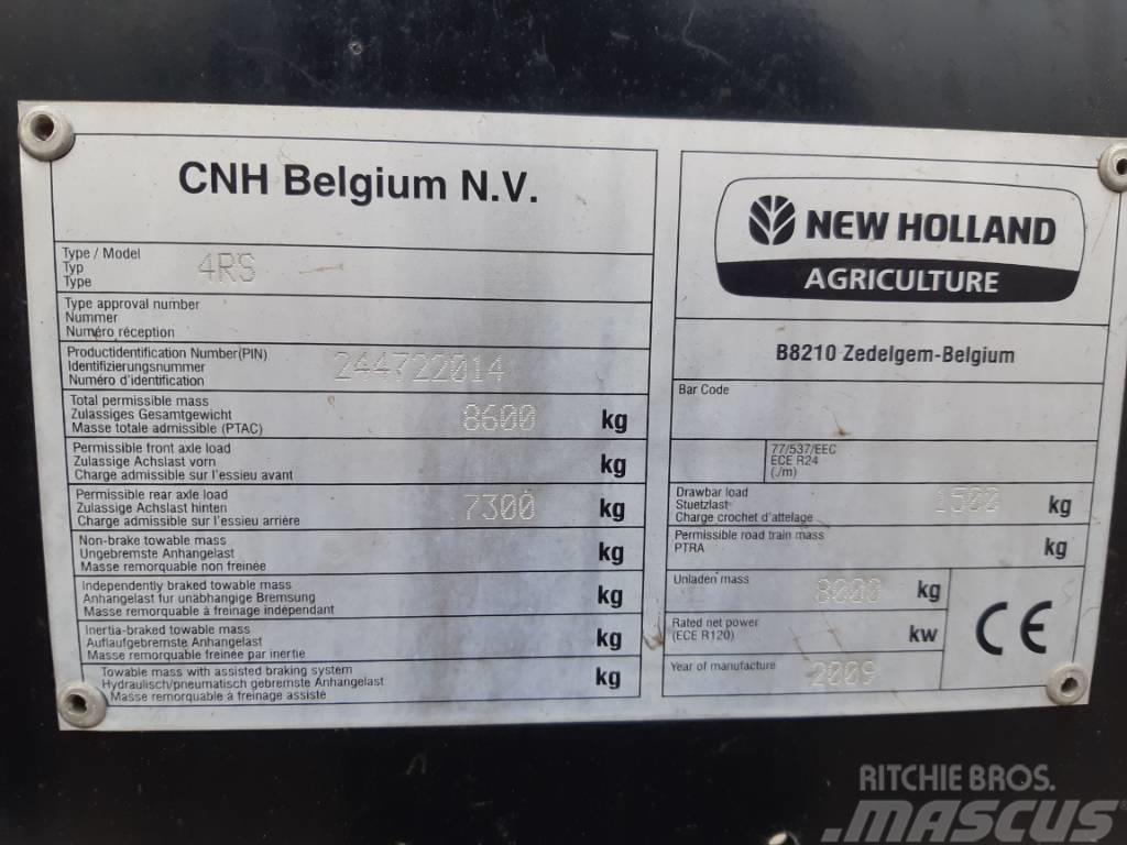 New Holland BB9060 RS, Fyrkantspress Ķīpu preses