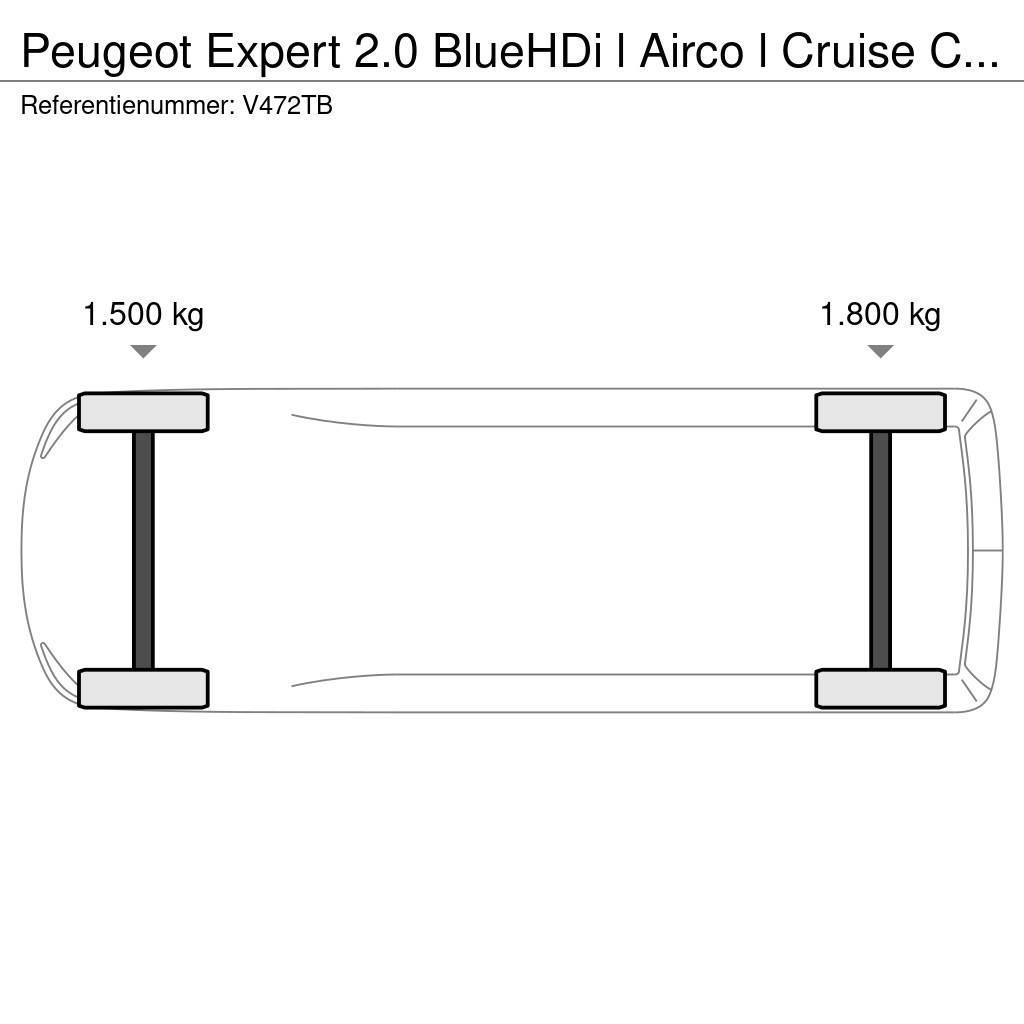 Peugeot Expert 2.0 BlueHDi l Airco l Cruise Control l Trek Furgons