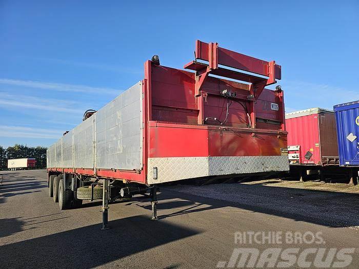 Floor Flo 17-30-N | 3 axle brix trailer with krane | ste Tents treileri