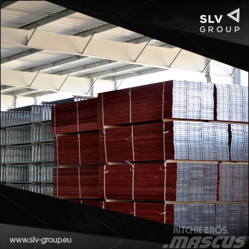 SLV GROUP 500 m2 Gerüst Fassadengerüst Stahl Sastatņu aprīkojums