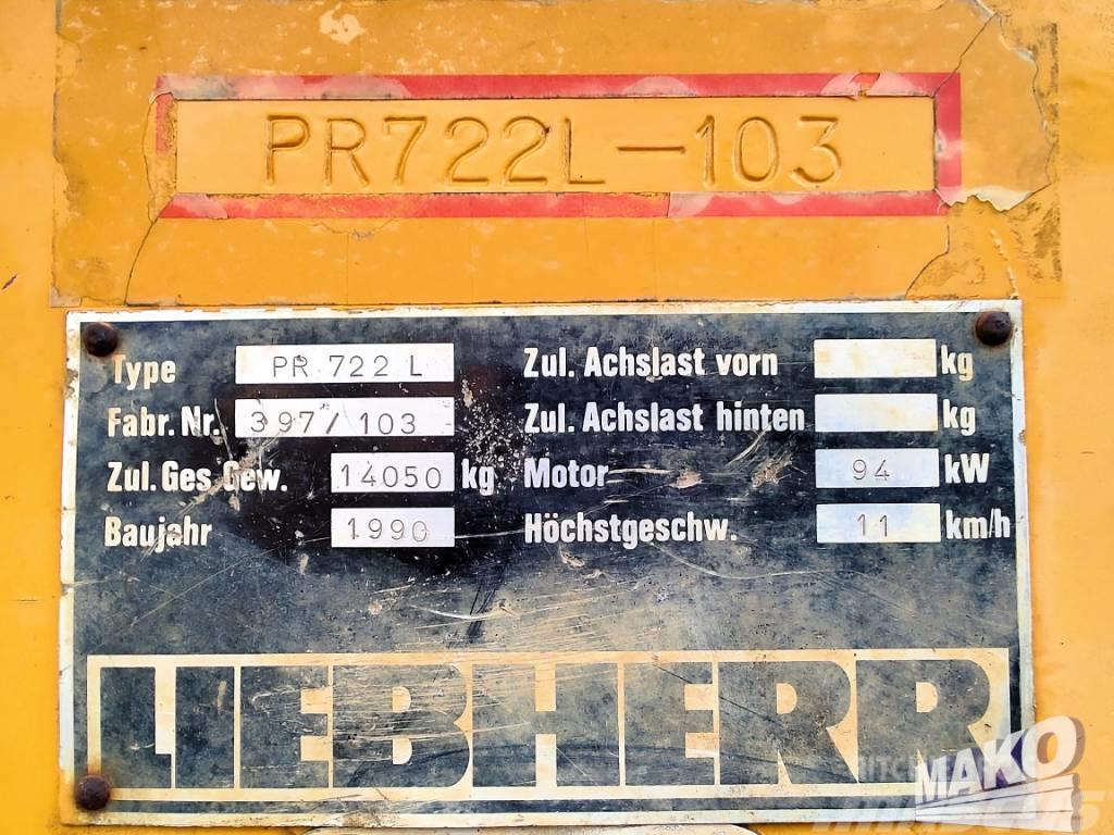 Liebherr PR 722 Kāpurķēžu buldozeri