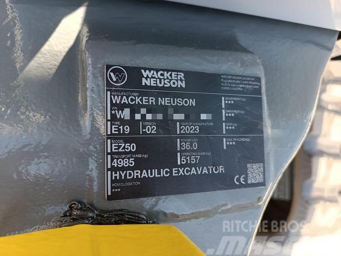 Wacker Neuson EZ50 Kāpurķēžu ekskavatori