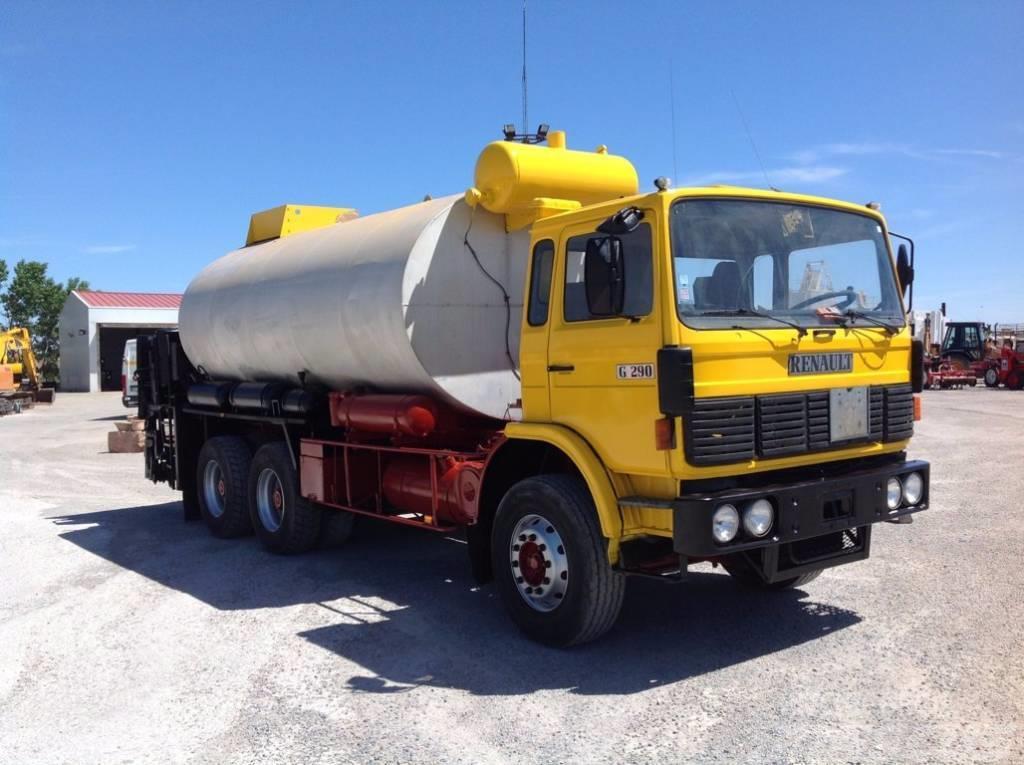 Renault G 290 Termiskie asfalta konteineri