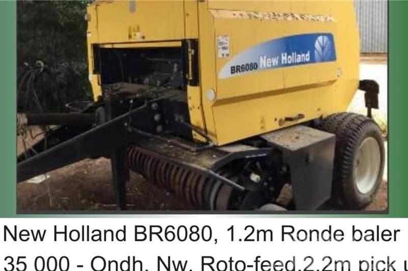 New Holland BR6080 - 1.2m - 2.2m pick up - roto feed Citi
