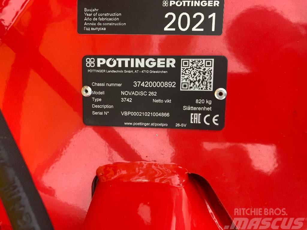 Pöttinger novadisc 262 Pļaujmašīnas