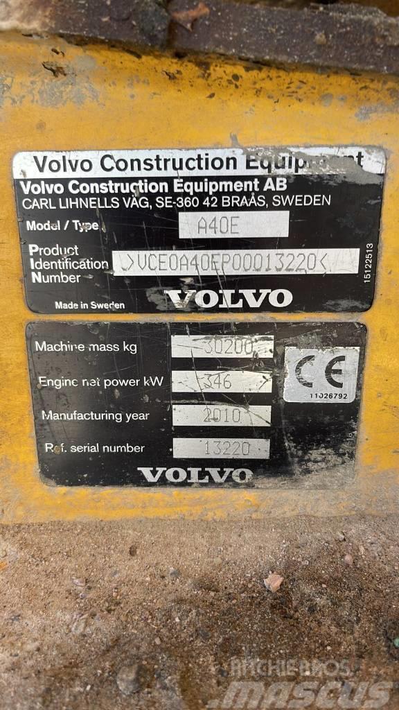 Volvo A 40 E Artikulētie pašizgāzēji