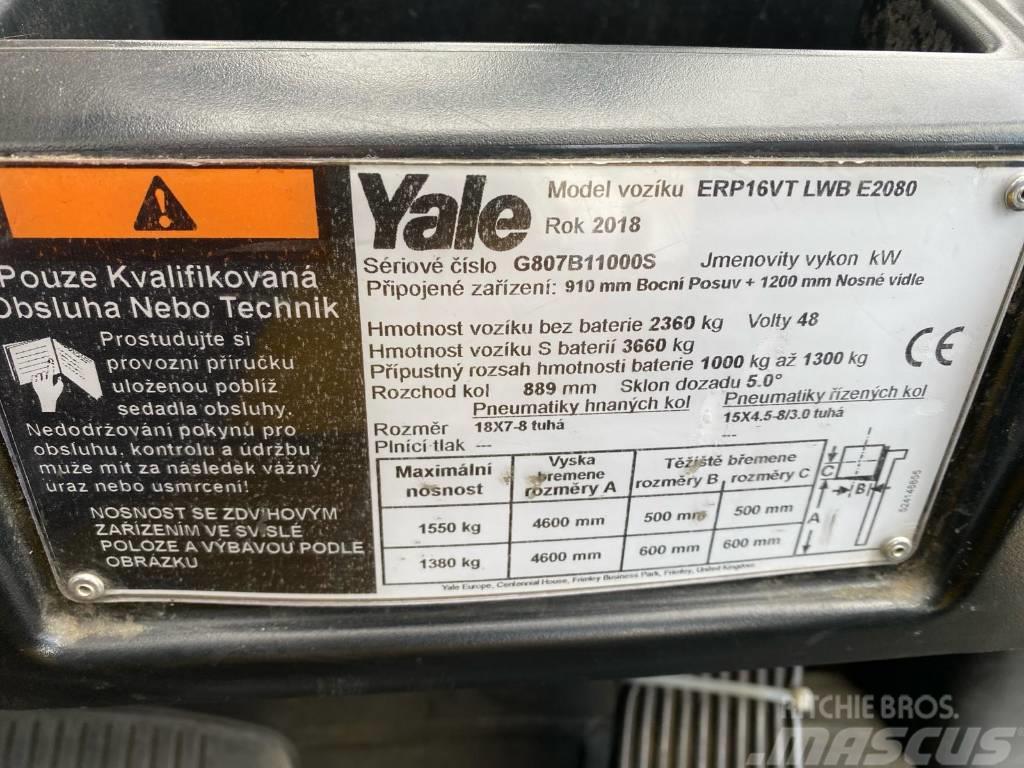 Yale ERP16VTLWB Elektriskie iekrāvēji