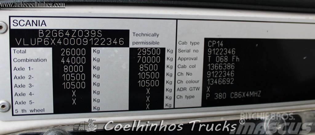 Scania P 380 + PK 15500 Pašizgāzējs