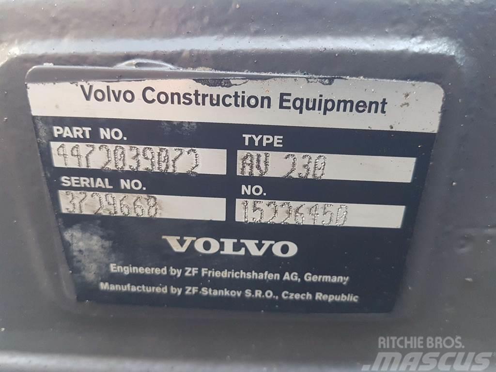 Volvo L30G-VOE15226450-ZF AV-230-Axle/Achse/As Asis