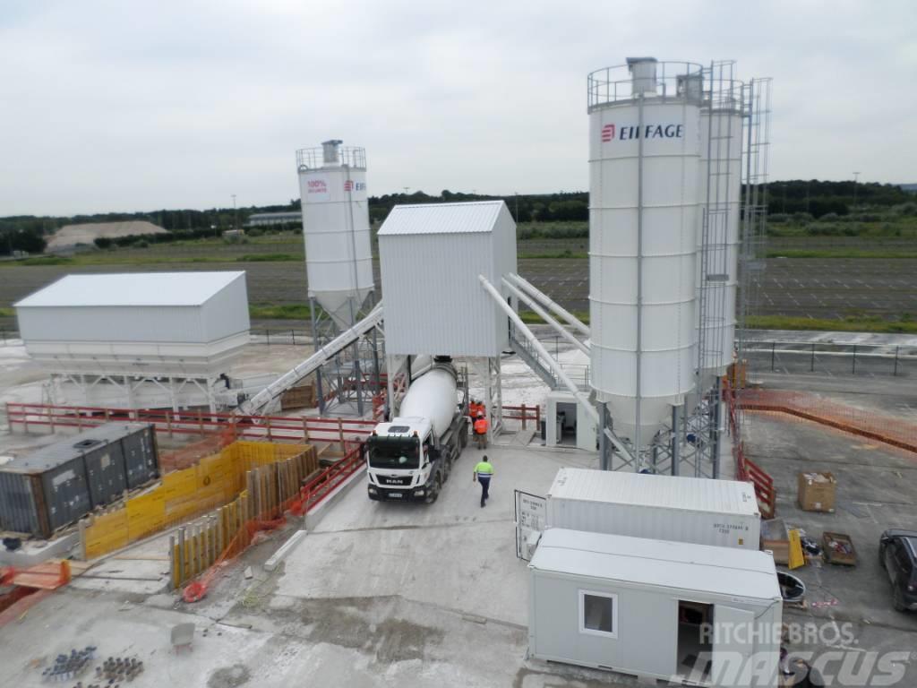Frumecar MODULMIX - betoncentrale 80 - 150 m³/uur Betona krātuves