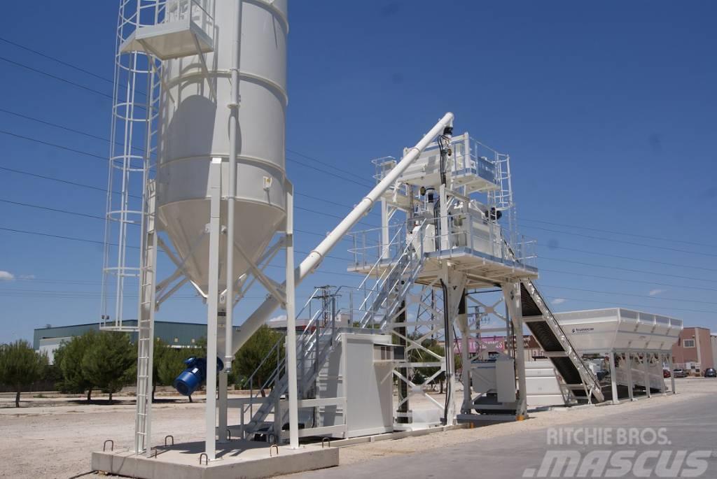 Frumecar MODULMIX - betoncentrale 80 - 150 m³/uur Betona krātuves