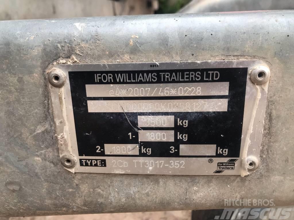 Ifor Williams TT3017 Trailer Citas piekabes