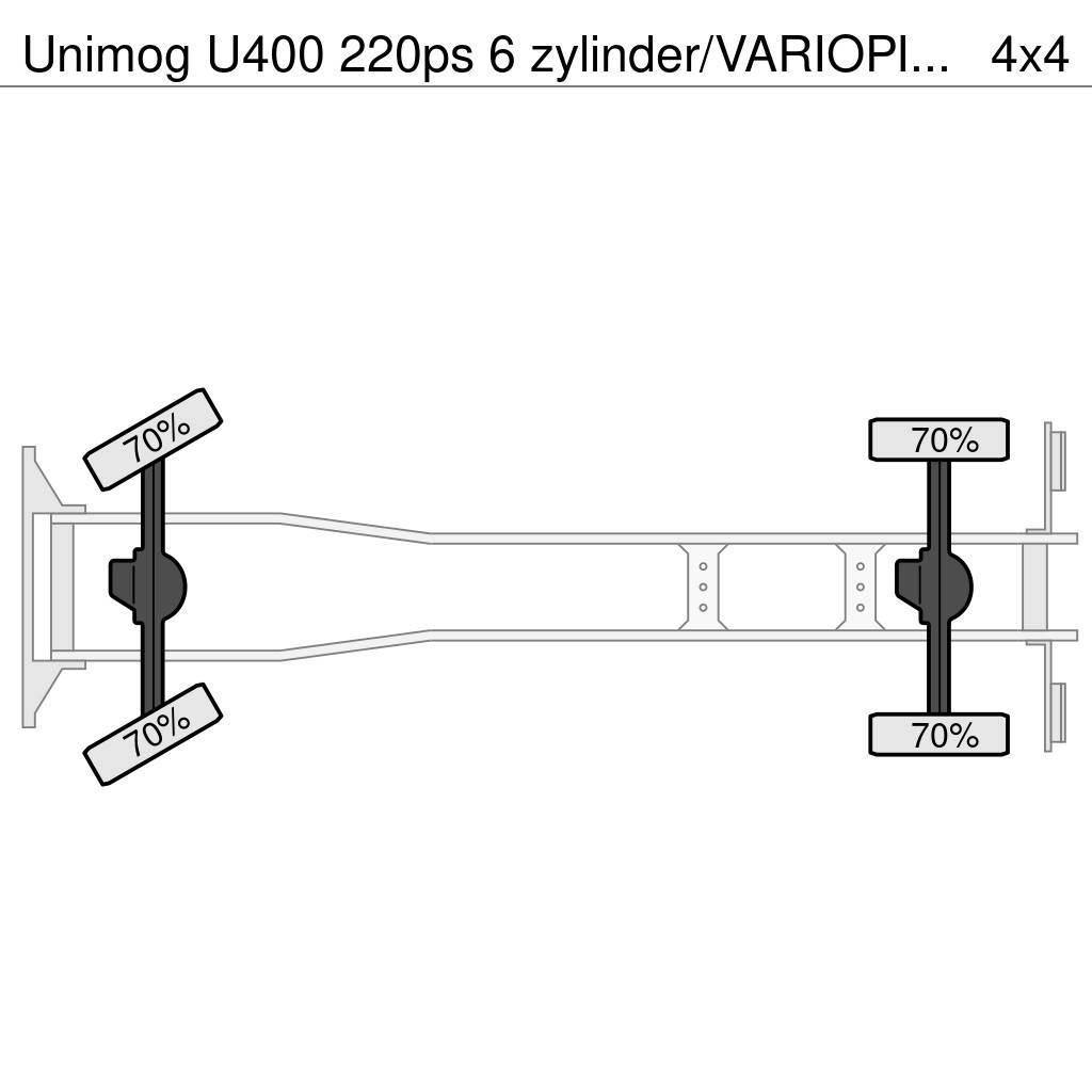 Unimog U400 220ps 6 zylinder/VARIOPILOT/HYDROSTAT/MULAG F Citi