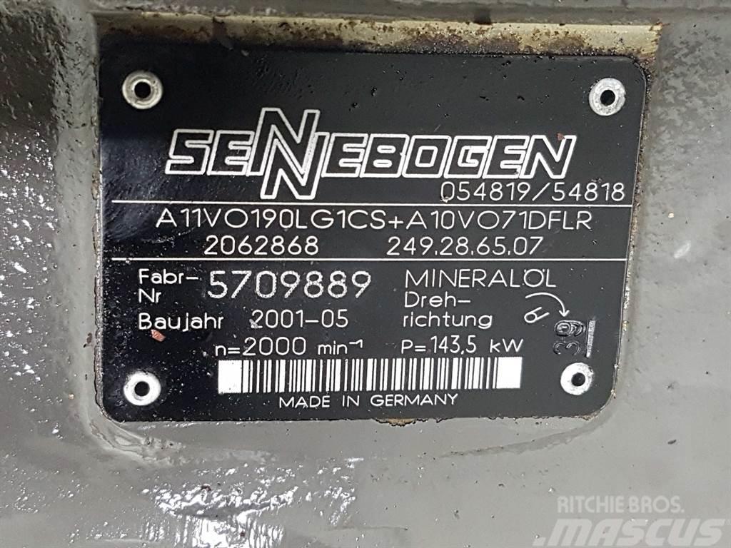 Sennebogen -Rexroth A11VO190LG1CS-Load sensing pump Hidraulika