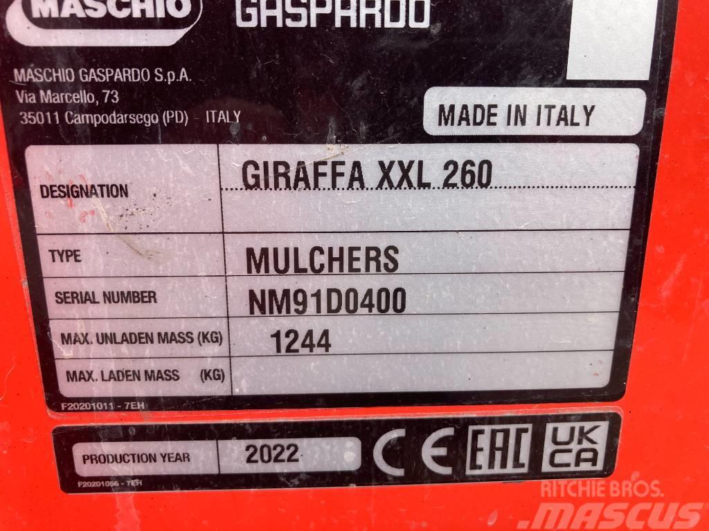 Maschio Giraffa 260 XXL HD Pļaujmašīnas/pašgājēji
