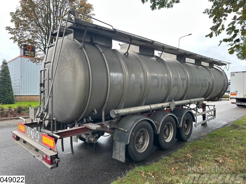 Magyar Chemie 34500 Liter, RVS tank, 1 Compartment Autocisternas