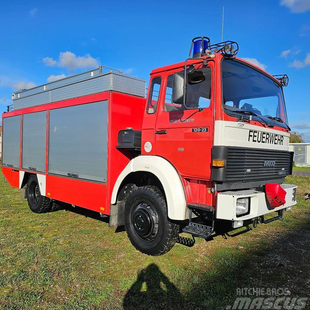 Iveco 120-23 RW2 Feuerwehr V8 4x4 Pilsētas atkritumvedēji