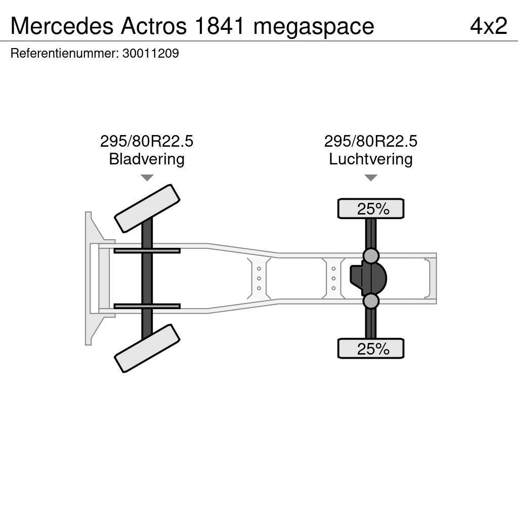 Mercedes-Benz Actros 1841 megaspace Vilcēji