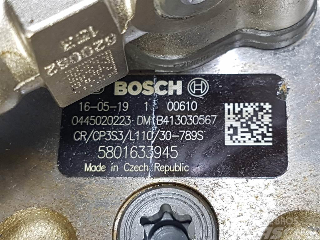 Bosch 5801633945-Fuel pump/Kraftstoffpumpe/Brandstofpomp Dzinēji