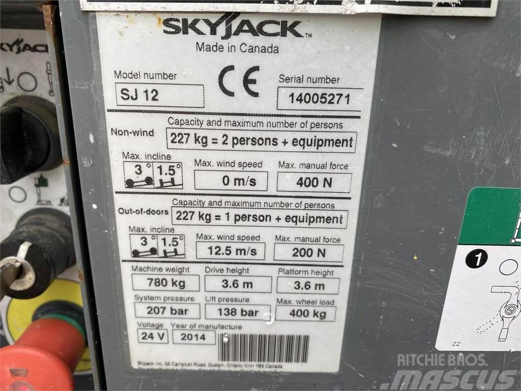 SkyJack SJ12 Vertikālie pacēlāji