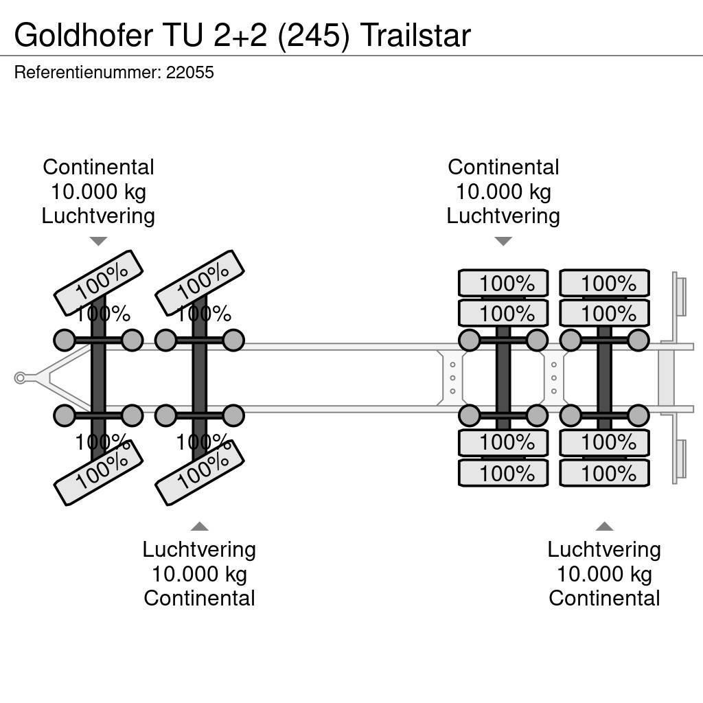 Goldhofer TU 2+2 (245) Trailstar Zemie treileri