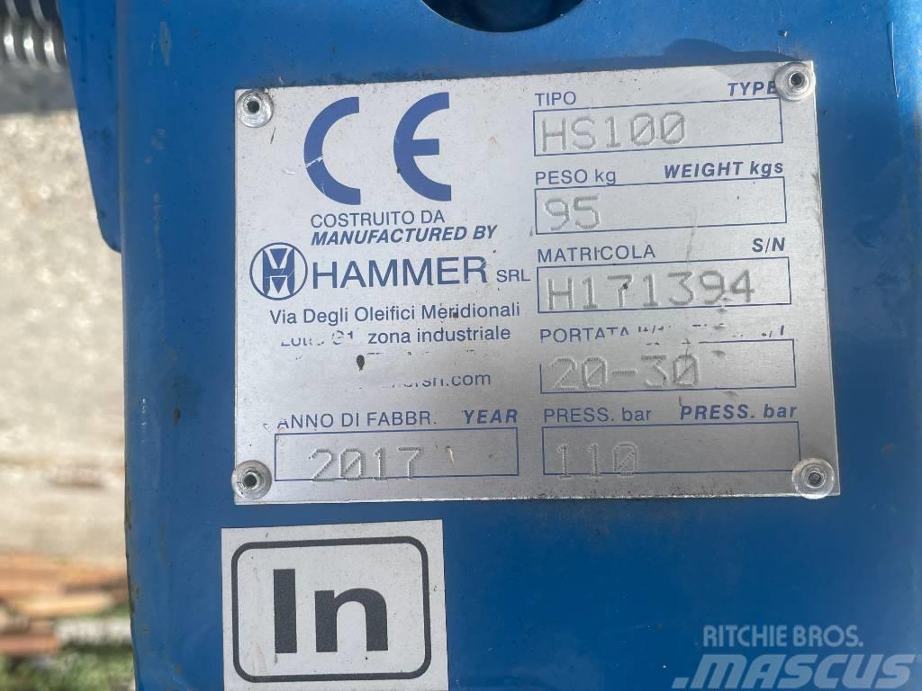 Hammer HS100 Hydraulic Breaker Skid steer Āmuri/Drupinātāji