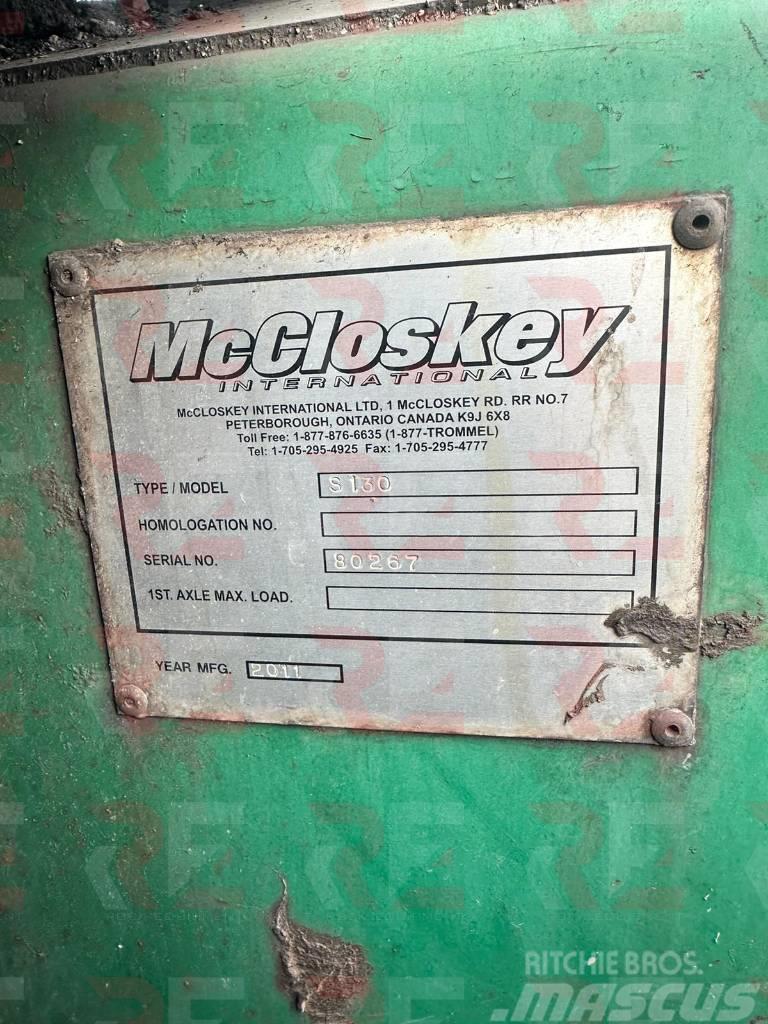 McCloskey S130 Mobilie sieti