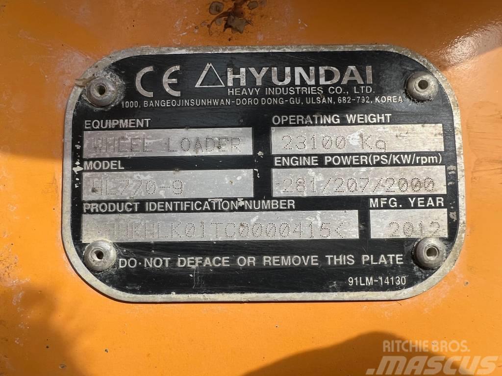 Hyundai HL 770-9 Iekrāvēji uz riteņiem