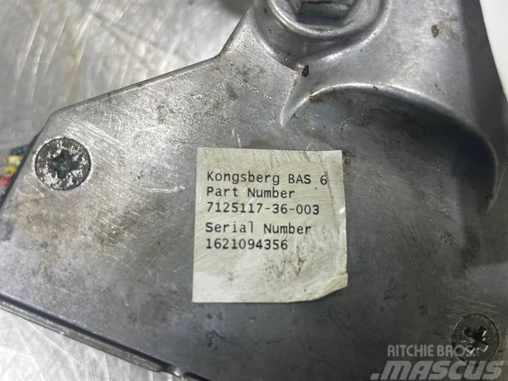 New Holland W110C-Case 7125117-Kongsberg BAS 6-Gas pedal Kabīnes un interjers