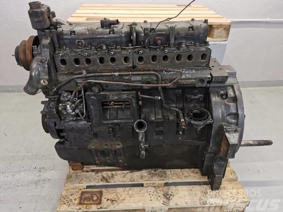 Massey Ferguson 8690 {Agco Power Sisu 84CTA-4V SCR} engine Dzinēji