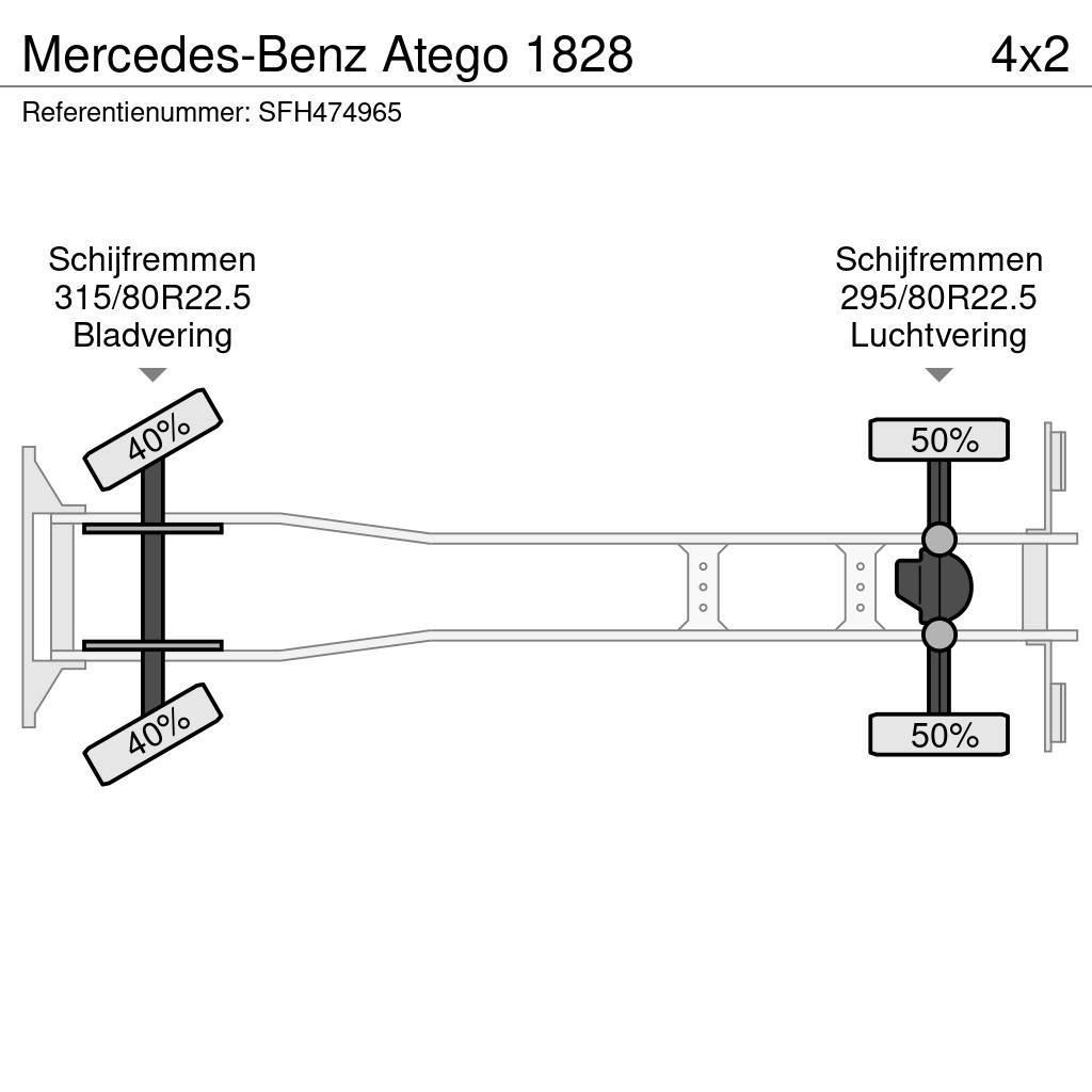 Mercedes-Benz Atego 1828 Dzīvnieku pārvadāšanas transports