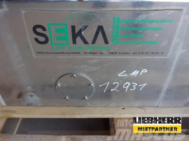 Seka Schutzbelüftungsanlage SBA80/24V Citas sastāvdaļas