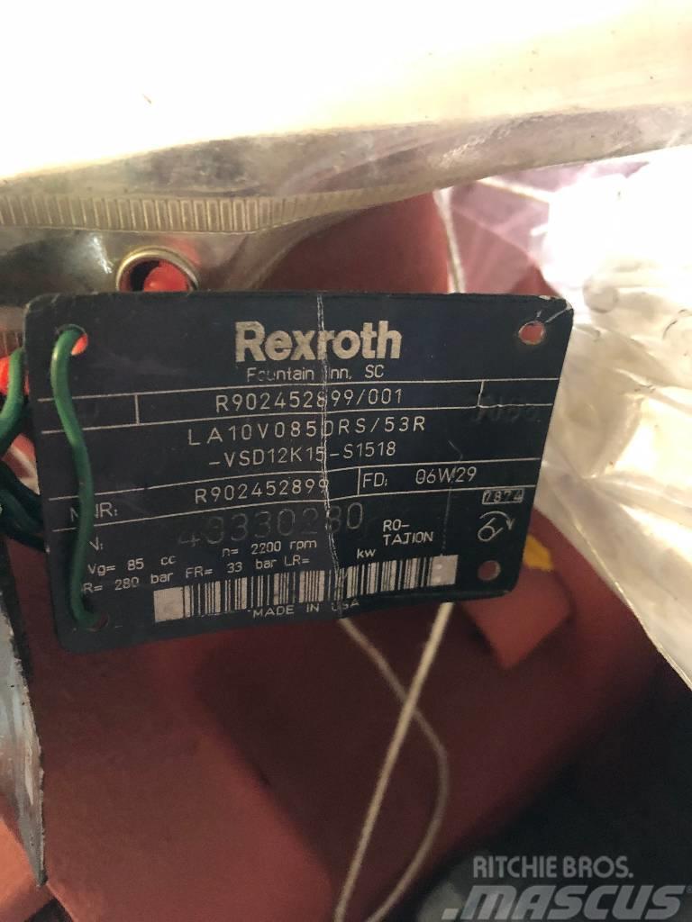 Rexroth LA10VO85DRS/53R-VSD12K15-1518  + LA10VO85DRS/53R Citas sastāvdaļas