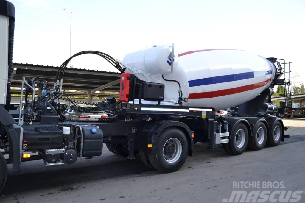 Frumecar Betonmixer semi-trailer mixer (10 - 13 m³) Betonvedēji