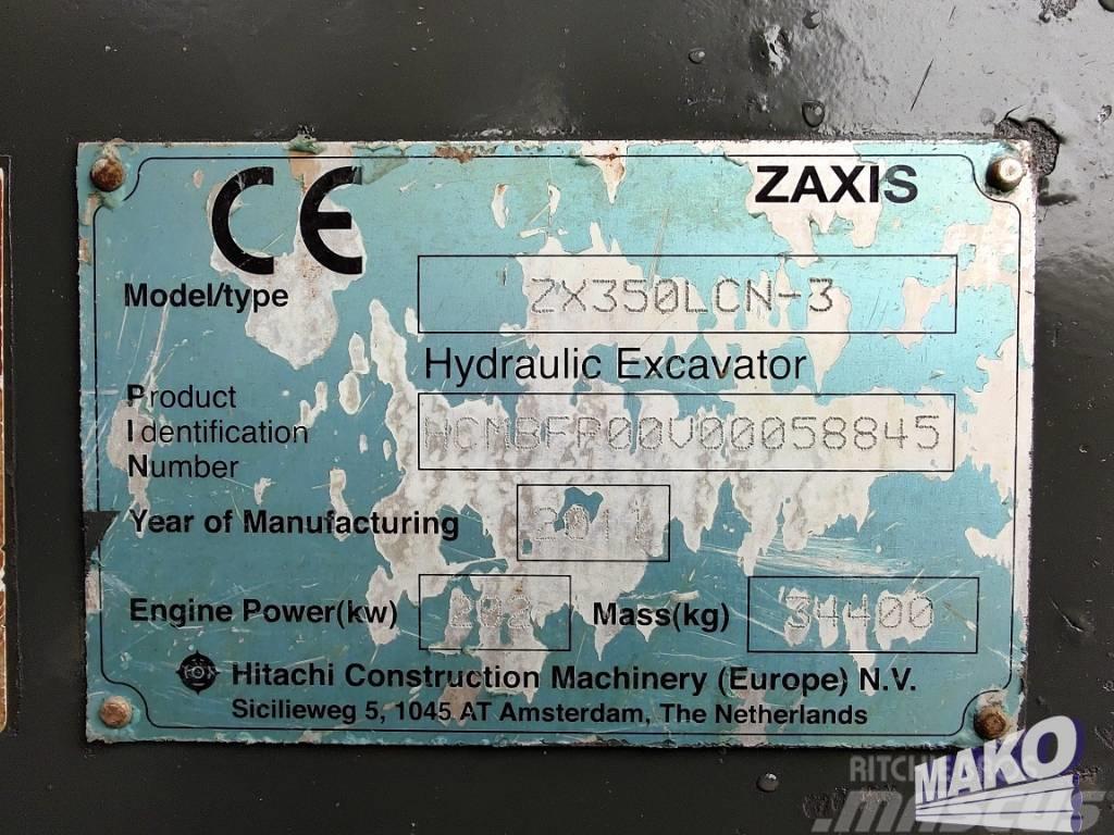 Hitachi ZX 350 LC N-3 Kāpurķēžu ekskavatori