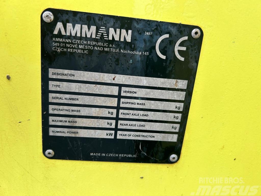 Ammann ARX26 ( 1200MM Drum ) Divvalču grunts veltņi