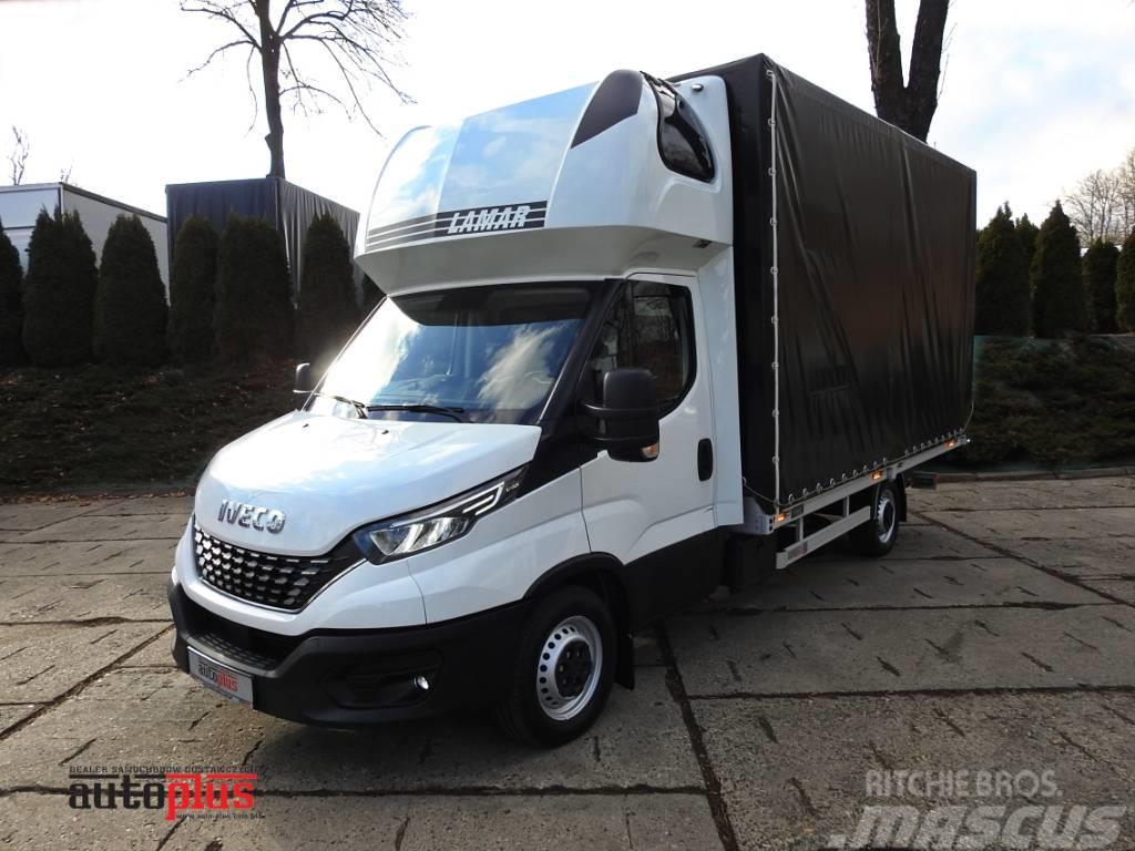 Iveco DAILY 35S18 TARPAULIN 8 PALLETS AUTOMATIC  A/C Furgons